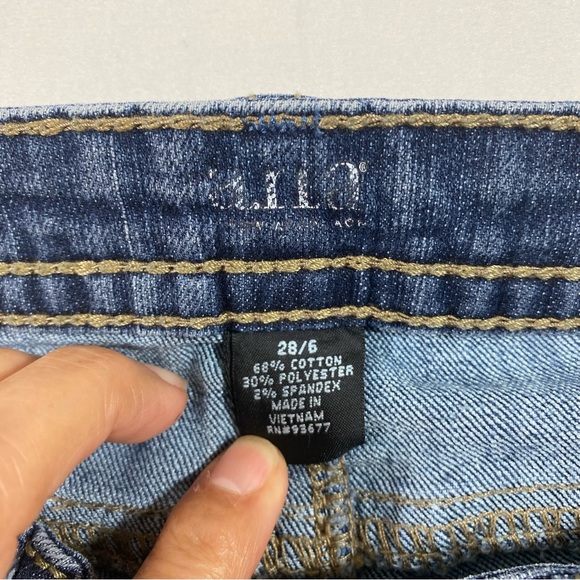 Ana Jeans Women’s 28/6 bootcut Mid Rise Jeans cotton polyester spandex Jeans - Picture 4 of 10